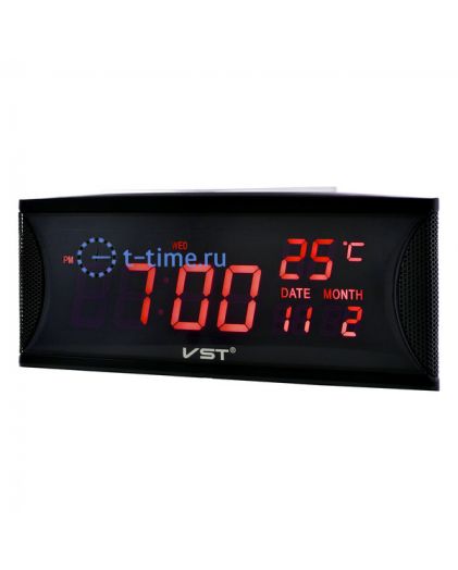 VST719W-1 220В красные цифры+USB кабель (без адап.)