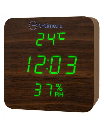 VST872-4 зелен цифры (темно-коричневый) + USB кабель