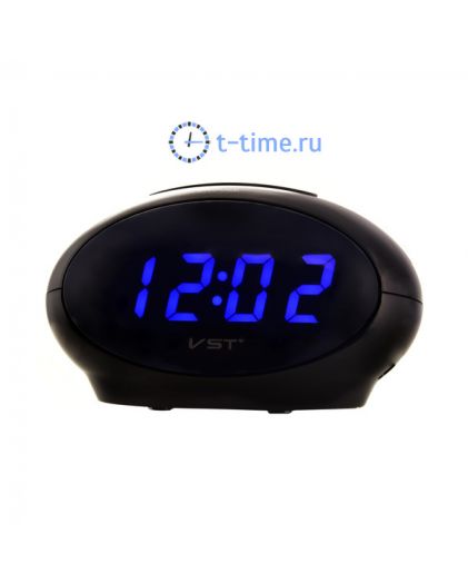 VST711-5 часы 220В син.цифры-40+USB кабель (без адаптера)