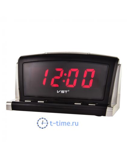 VST718-1 часы 220В красн.цифры