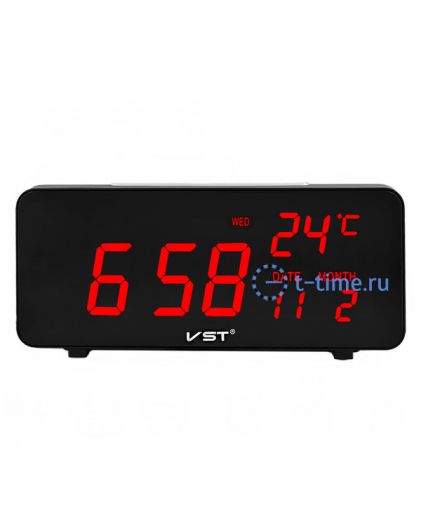 VST763W-1 220В кр.цифры+USB кабель (без адаптера)