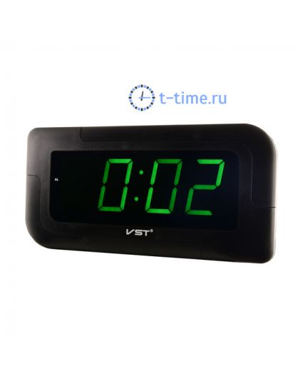 VST739-4 часы 220В зел.цифры+блок-20