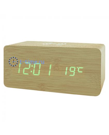 VST889-4 зел цифры (бел) + USB (без адаптера)